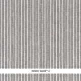 Schumacher Filippo Linen Sheer Grey Fabric