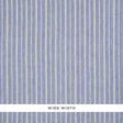 Schumacher Filippo Linen Sheer Chambray Fabric