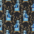 Gaston Y Daniela CHIEN ONYX/AZUL Fabric