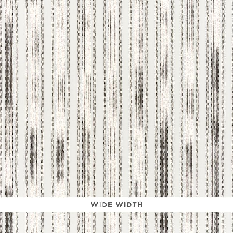 Schumacher Montallegro Linen Sheer Chocolate Fabric