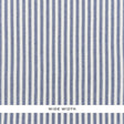 Schumacher Regatta Linen Stripe Sheer Chambray Fabric