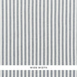 Schumacher Regatta Linen Stripe Sheer Lagoon Fabric