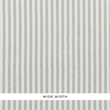 Schumacher Regatta Linen Stripe Sheer Mineral Fabric