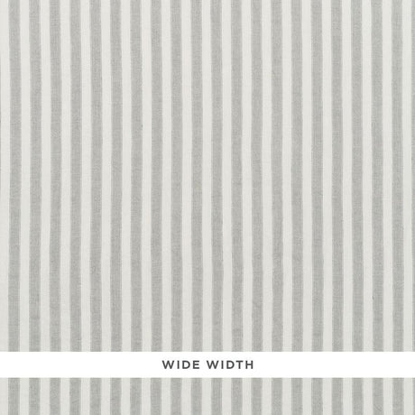 Schumacher Regatta Linen Stripe Sheer Mineral Fabric