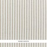 Schumacher Regatta Linen Stripe Sheer Linen Fabric