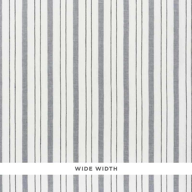 Schumacher Renato Linen Sheer Grey Fabric