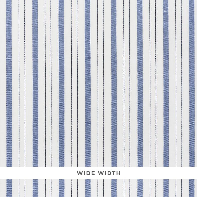 Schumacher Renato Linen Sheer Chambray Fabric