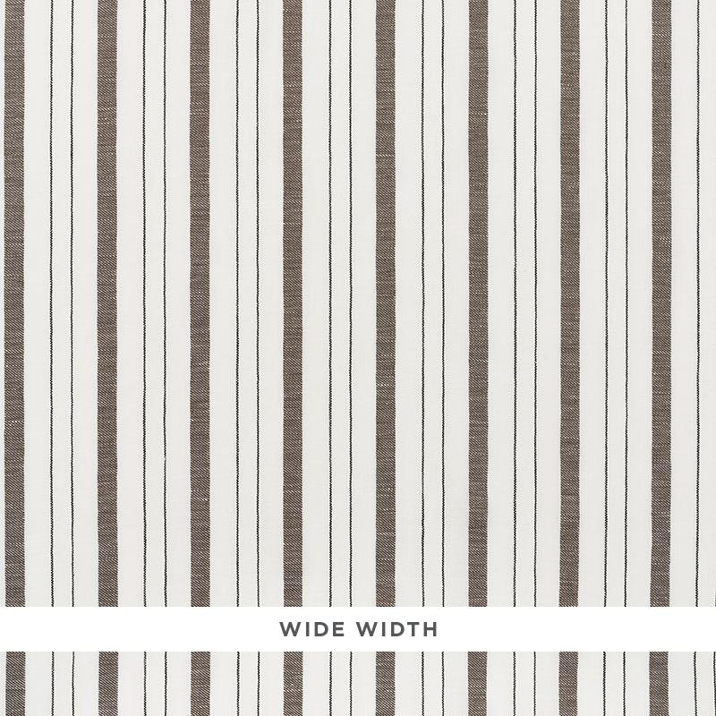 Schumacher Renato Linen Sheer Cocoa Fabric