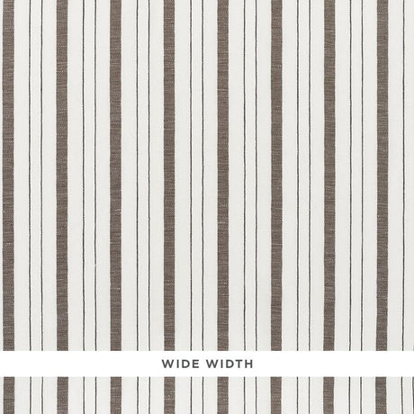 Schumacher Renato Linen Sheer Cocoa Fabric