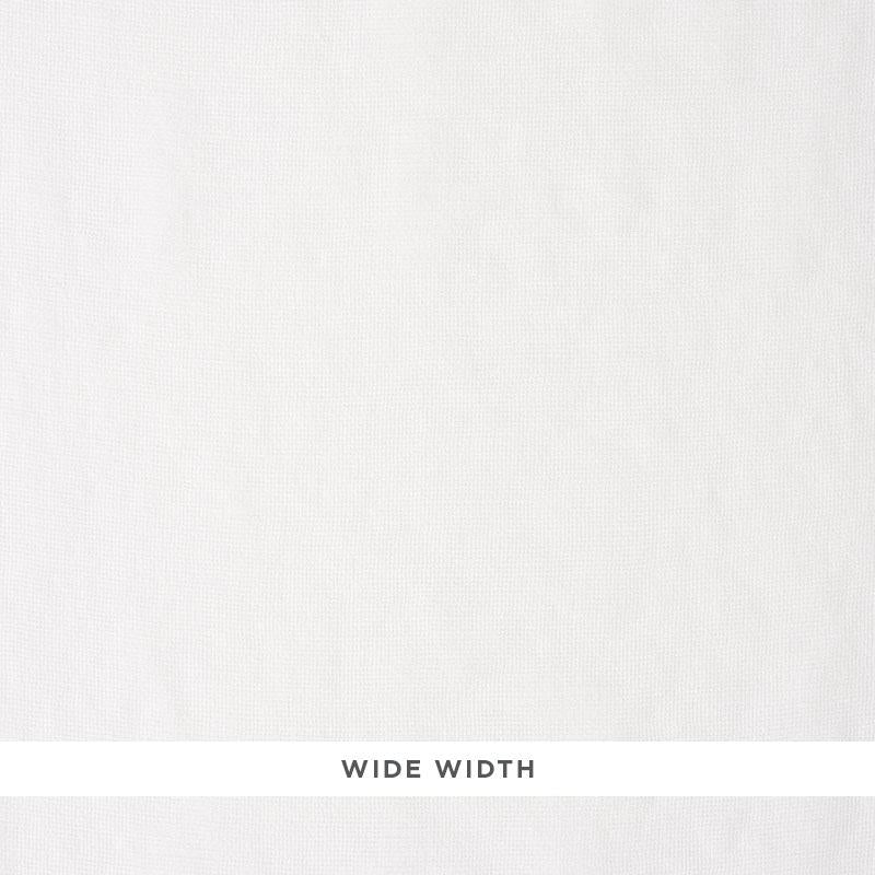 Schumacher Rocha Sheer Chalk Fabric