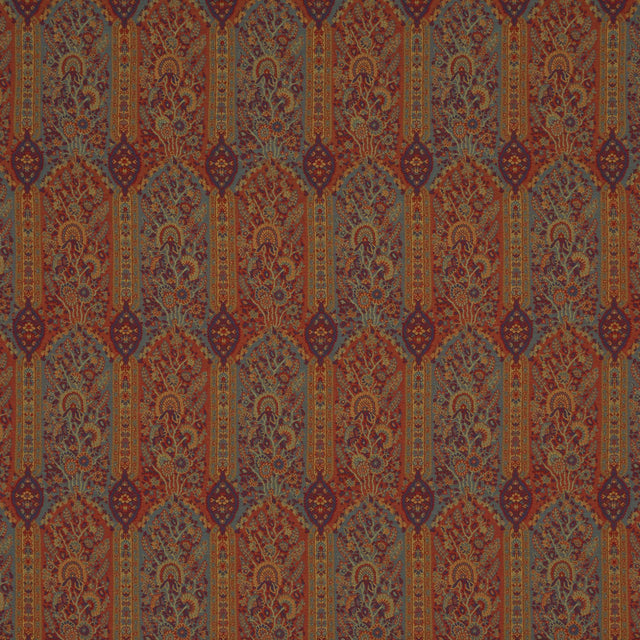 G P & J Baker WINTON SPICE/TEAL Fabric