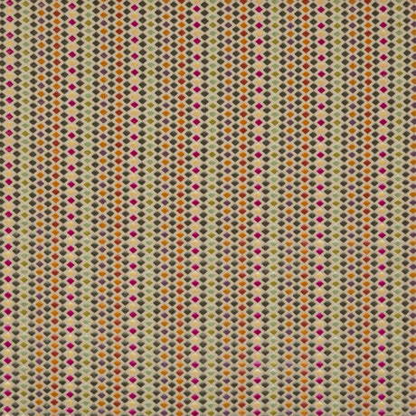 G P & J Baker CLARENDON DIAMONDS MULTI Upholstery Fabric
