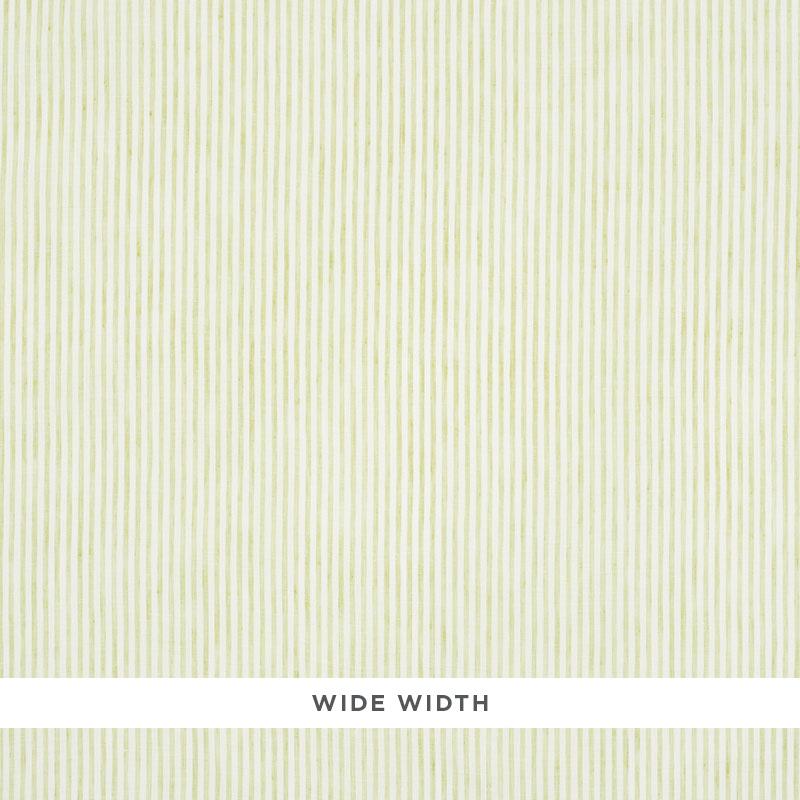 Schumacher Tori Stripe Sheer Leaf Fabric