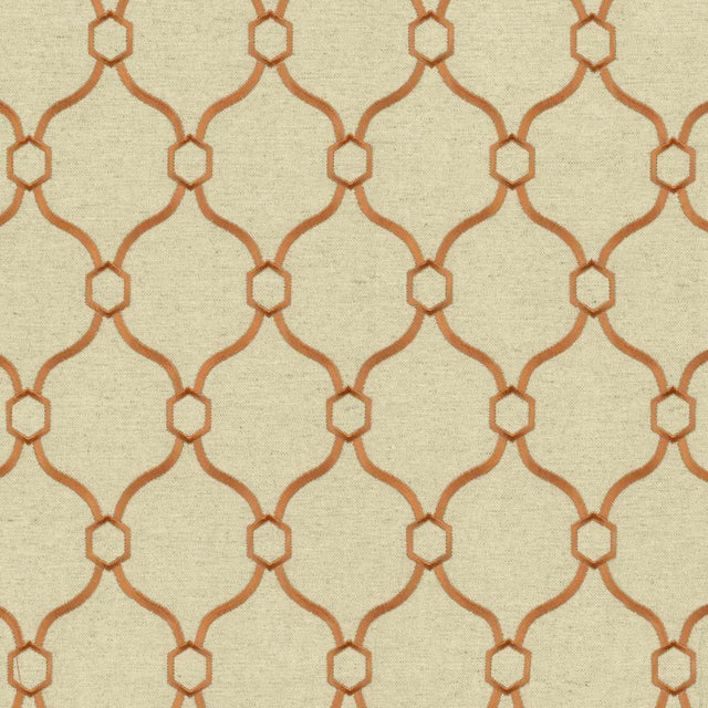 Kasmir Braxton Copper Fabric