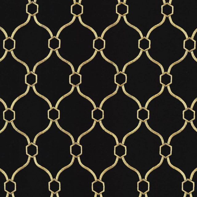 Kasmir Braxton Ebony Fabric