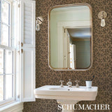 Schumacher Montpellier Bronze Gilt Wallpaper