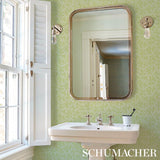 Schumacher Montpellier Lime Blossom Wallpaper
