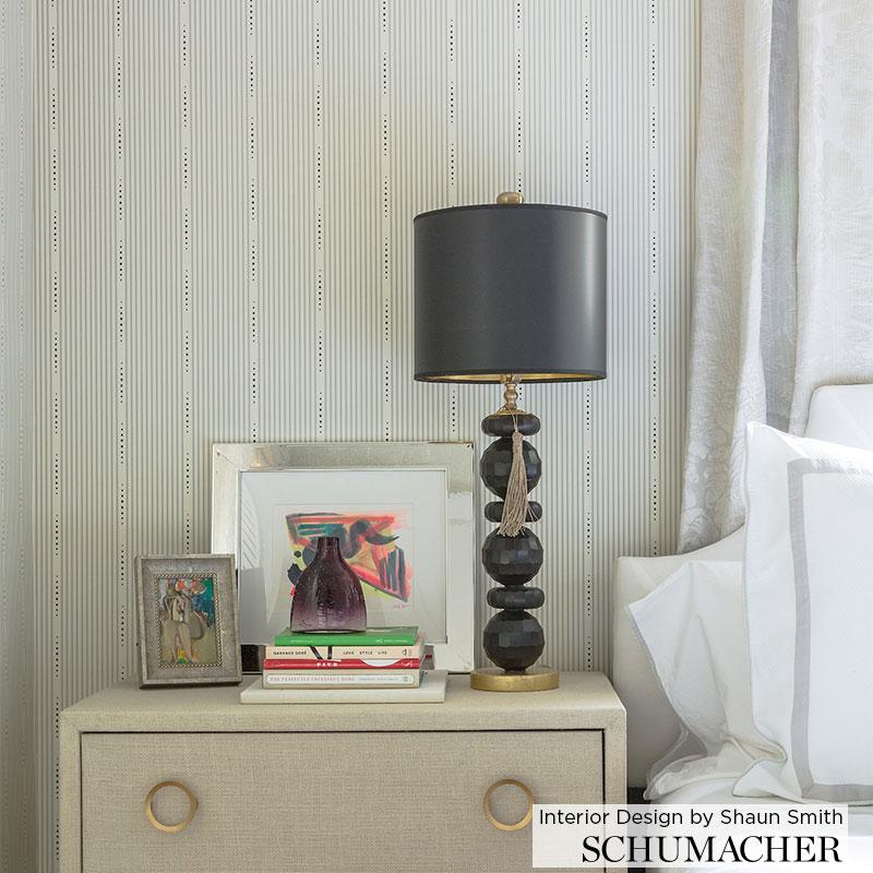 Schumacher Opus Tarlatan Wallpaper