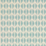 Schumacher Ovington Blues Blue Wallpaper