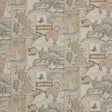Mulberry BOHEMIAN TRAVELS LINEN MULTI Fabric