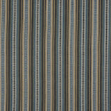 Mulberry DALTON STRIPE INDIGO/TEAL Fabric