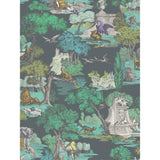 Cole & Son VERSAILLES GRAND PRINT VIRIDIAN Fabric