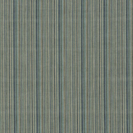 Mulberry BLANTYRE VINTAGE CHENILLE TEAL/AQUA/INDIGO Fabric