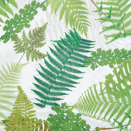 Schumacher Fernarium Green & Ivory Fabric