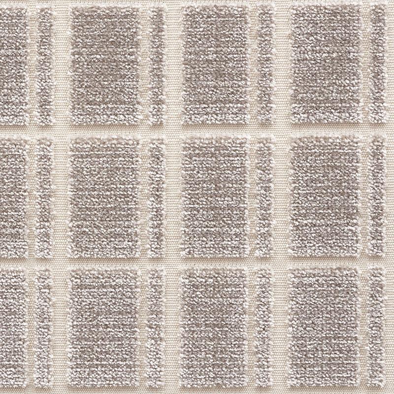 Schumacher Otto Velvet Stone Fabric