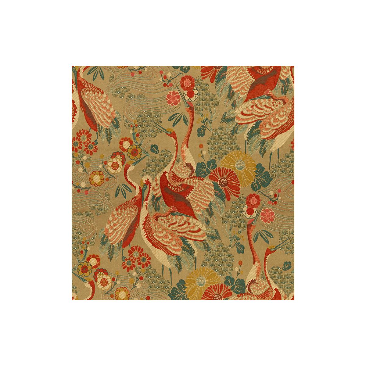 Kravet Kimono Inspired Haute Red Fabric