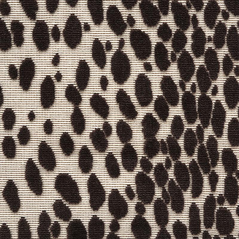 Schumacher Cheetah Velvet Java Fabric
