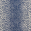 Schumacher Cheetah Velvet Ink Fabric