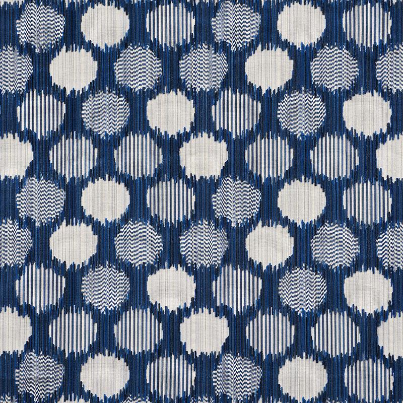 Schumacher Cirque Velvet Lapis Fabric