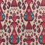 Schumacher Tabriz Ikat Velvet Aubergine Fabric