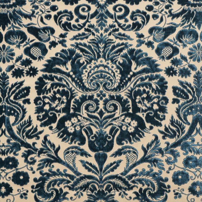Schumacher Morimont Velvet Lake Fabric