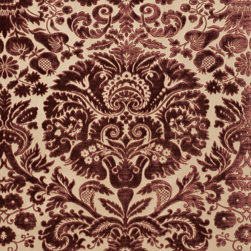 Schumacher Morimont Velvet Rosewood Fabric