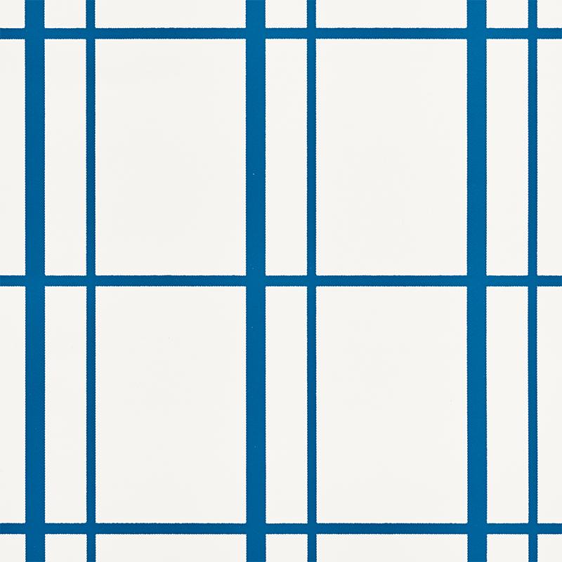 Schumacher Otto Cobalt Wallpaper