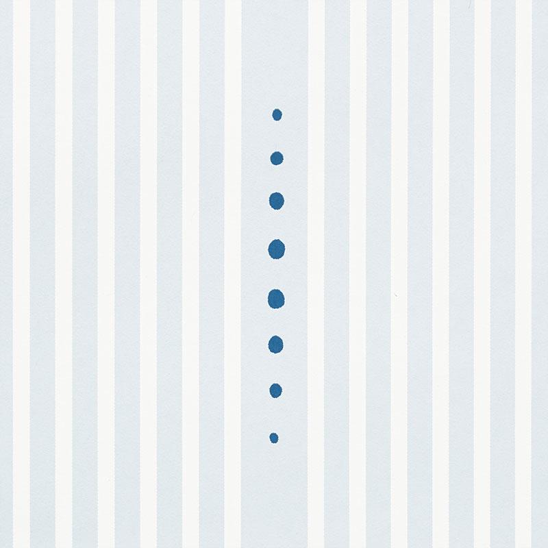 Schumacher Opus Blue Wallpaper