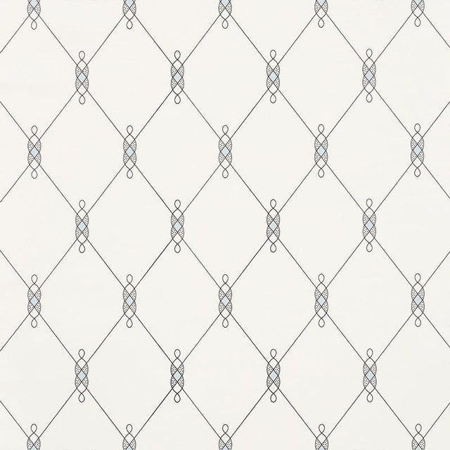 Schumacher Diso Blue Wallpaper