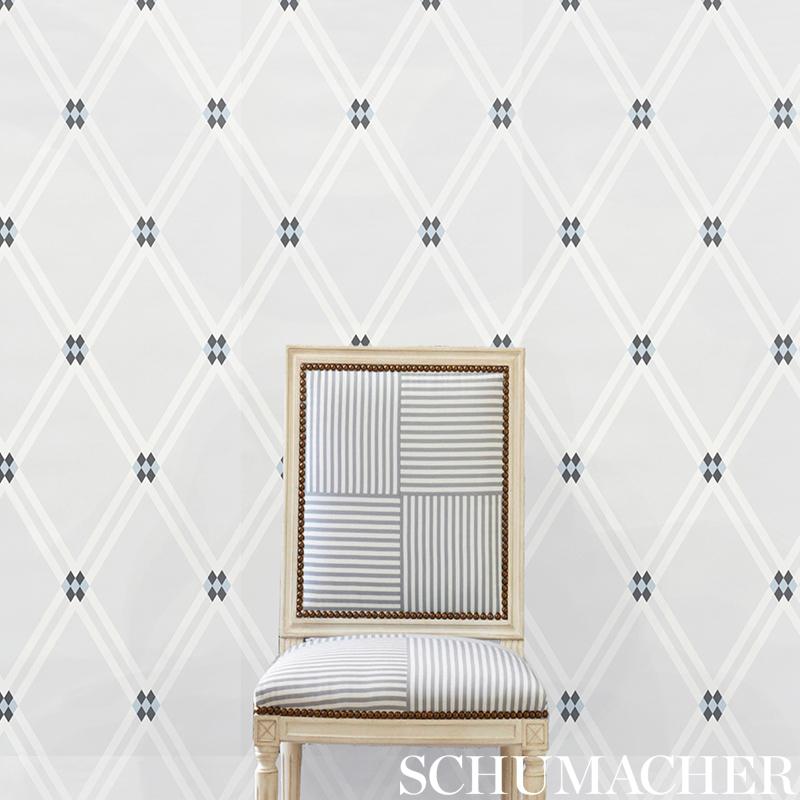 Schumacher Asolo Clay Wallpaper
