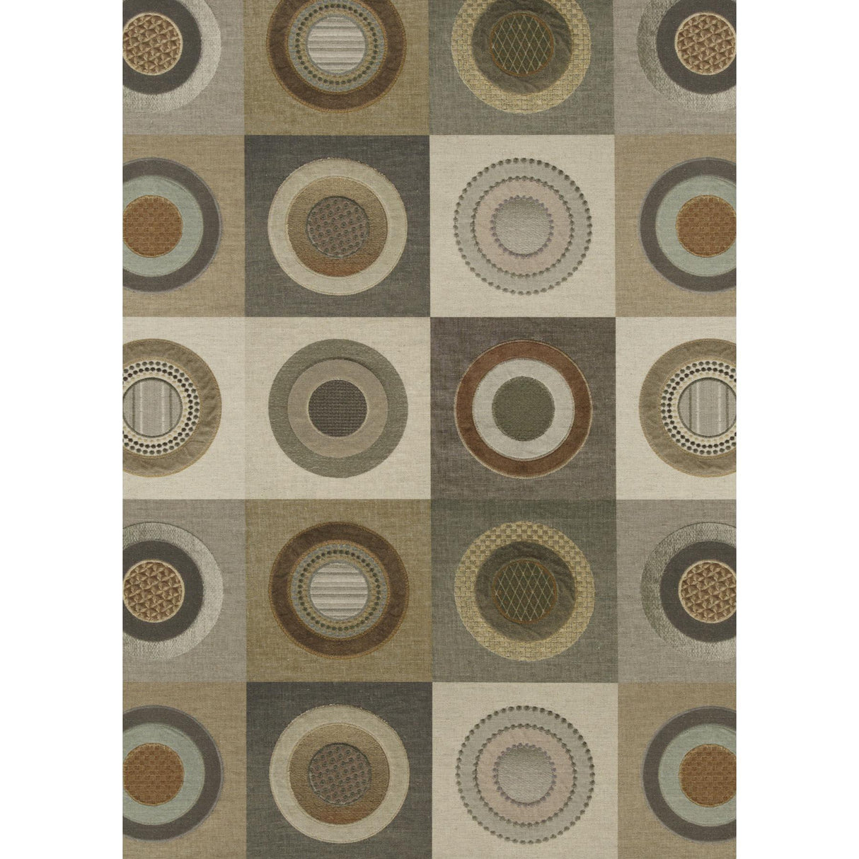 Mulberry DRESS CIRCLE LINEN WARM GREY Fabric