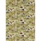 Mulberry MULBERRY HOUNDS LINEN MULTI Fabric