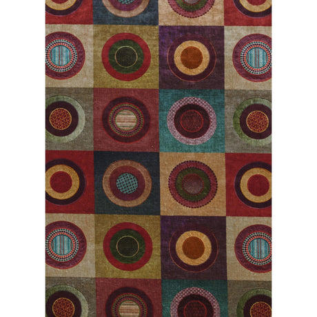 Mulberry DRESS CIRCLE VELVET RED/PLUM Upholstery Fabric