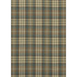 Mulberry NEVIS TEAL/RUSSET Upholstery Fabric