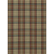 Mulberry NEVIS RED/GREEN Upholstery Fabric