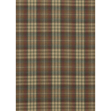 Mulberry NEVIS RED/GREEN Upholstery Fabric