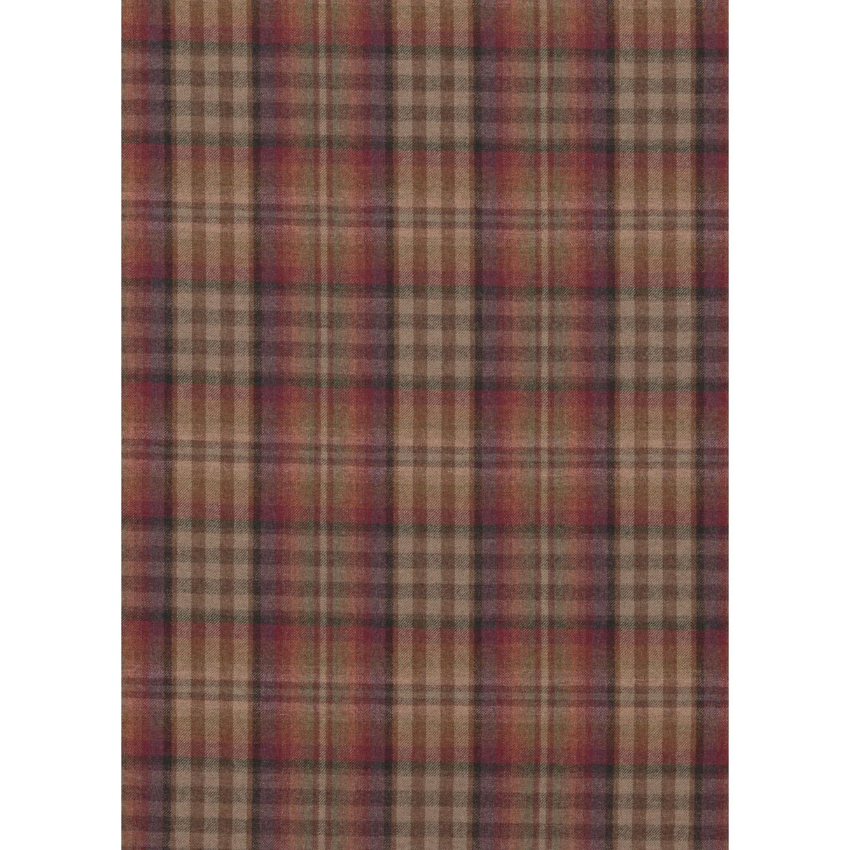 Mulberry NEVIS RUSSET/MAUVE Upholstery Fabric