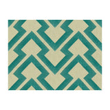 Brunschwig & Fils LIGHTNING BOLT TURQUOISE Fabric