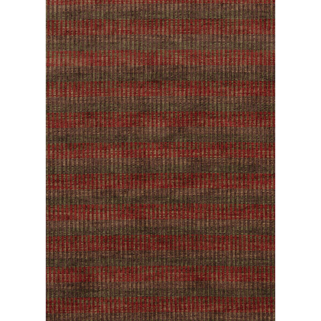 Mulberry RATTAN CHENILLE RED/GREEN Upholstery Fabric