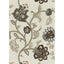Mulberry FLORAL FANTASY WOODSMOKE Drapery Fabric